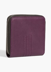 Rick Owens - Pebbled-leather wallet - Purple - OneSize