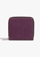 Rick Owens - Pebbled-leather wallet - Purple - OneSize