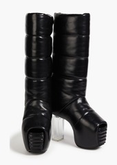 Rick Owens - Quilted leather boots - Black - EU 37