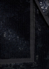 Rick Owens - Sequined cotton blazer - Black - IT 40