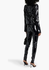 Rick Owens - Sequined high-rise skinny jeans - Black - IT 40