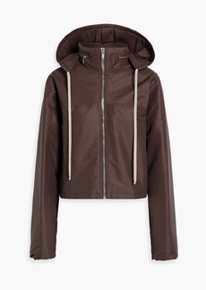 Rick Owens - Shell hooded jacket - Brown - IT 42