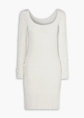 Rick Owens - Velour mini dress - White - IT 40