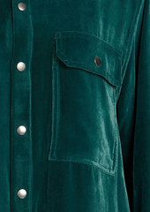 Rick Owens - Velvet shirt - Green - IT 40