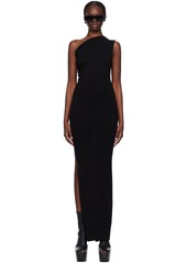 Rick Owens Black Athena Maxi Dress