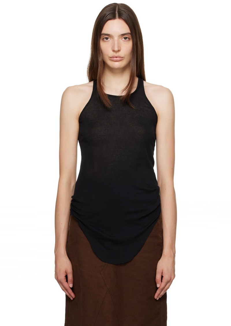 Rick Owens Black Basic Tank Top