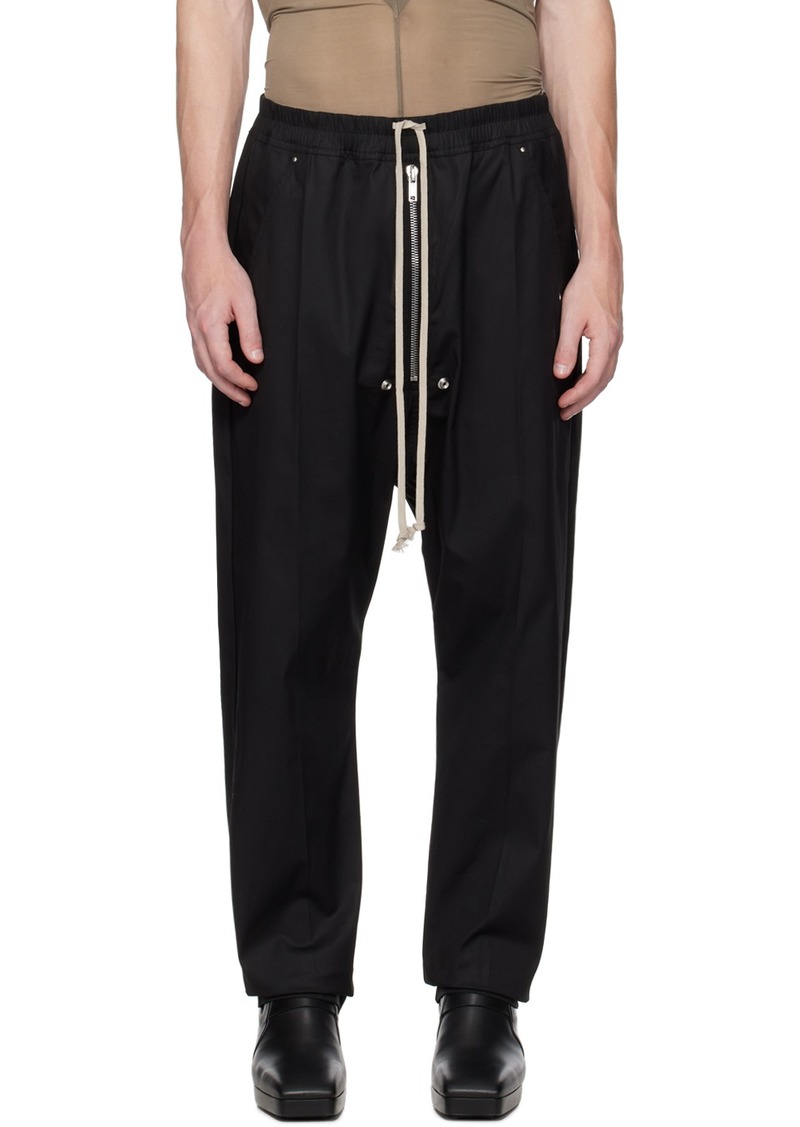 Rick Owens Black Bela Trousers