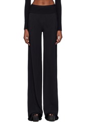 Rick Owens Black Bias Lounge Pants