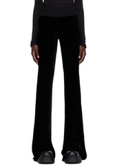 Rick Owens Black Bias Lounge Pants