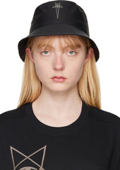 Rick Owens Black Champion Edition Gilligan Bucket Hat