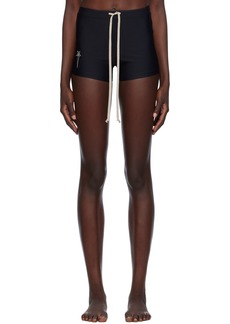 Rick Owens Black Champion Edition Swim Shorts