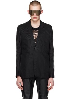 Rick Owens Black Fogpocket Blazer