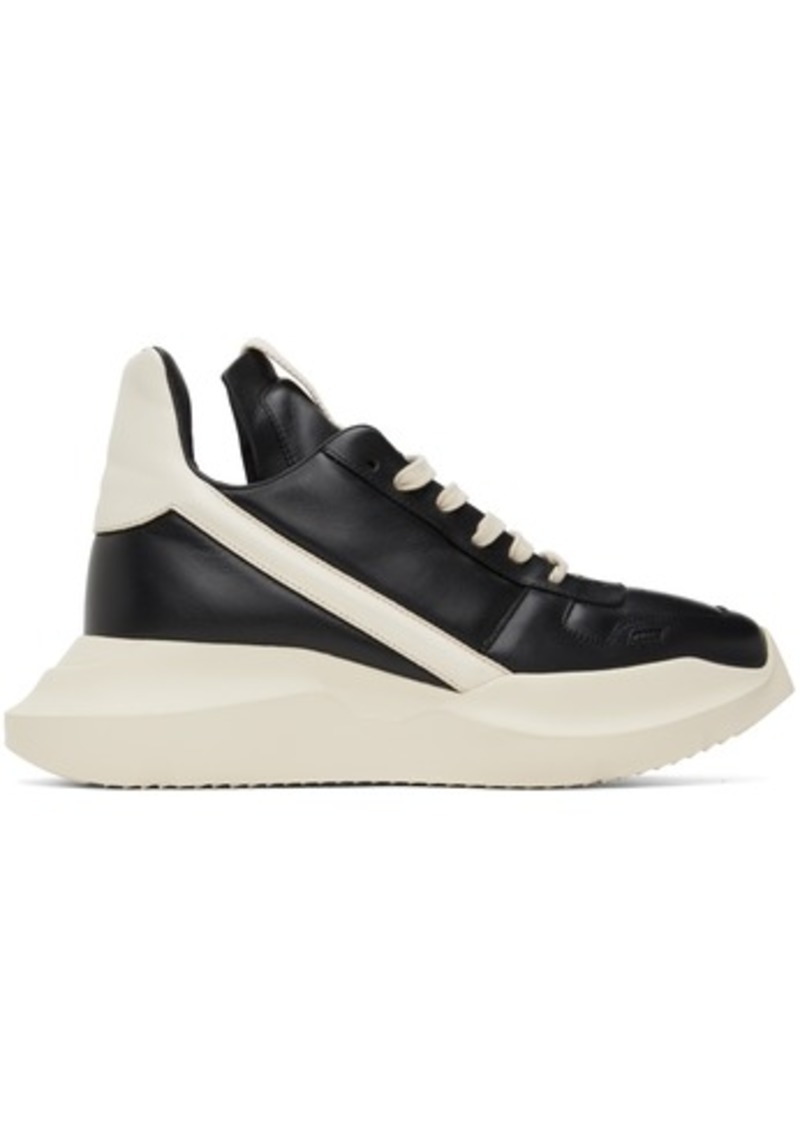 Rick Owens Black Geth Sneakers