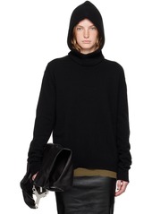 Rick Owens Black Porterville Crewneck Sweater