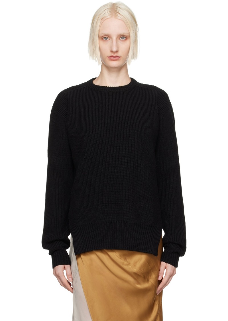 Rick Owens Black Porterville Heavy Sweater