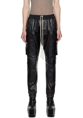 Rick Owens Black Porterville Mastodon Megacargo Cargo Pants