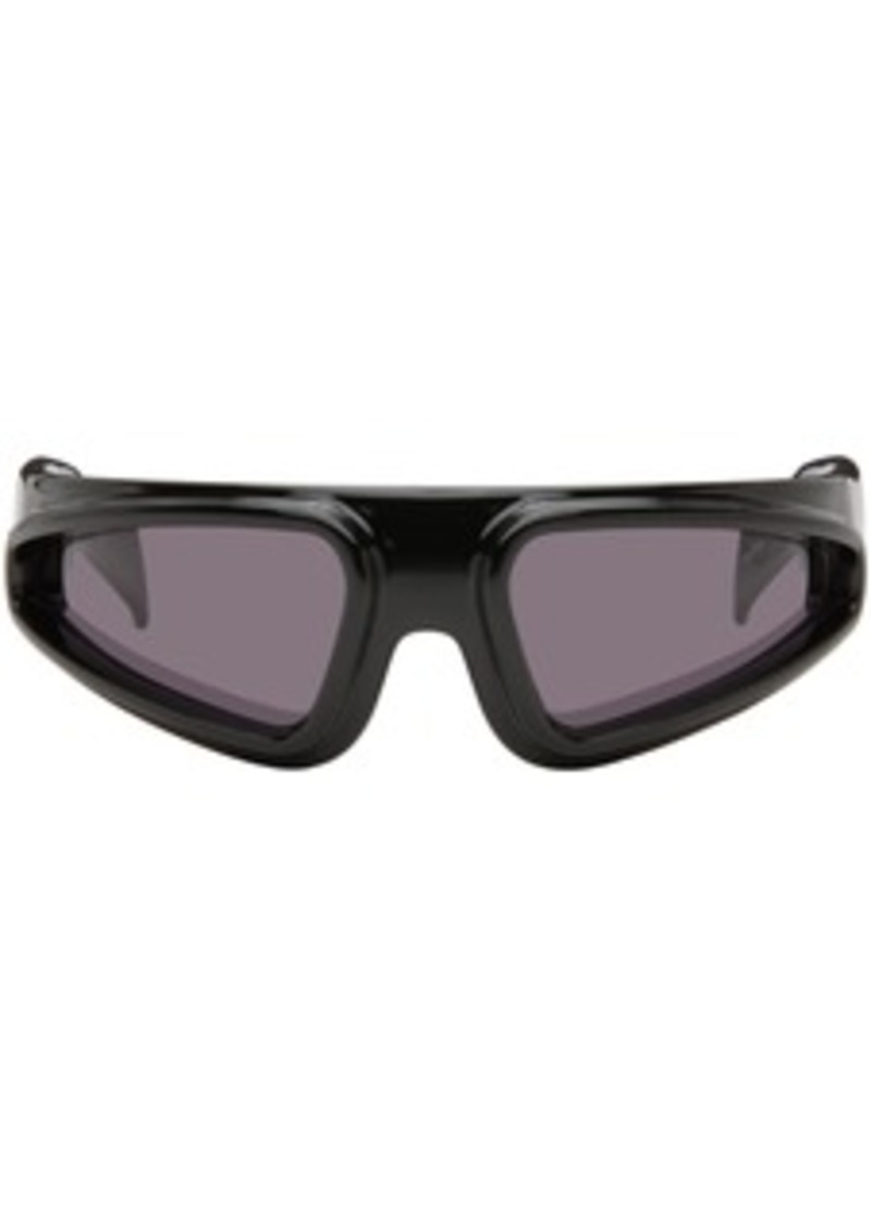 Rick Owens Black Porterville Ryder Sunglasses