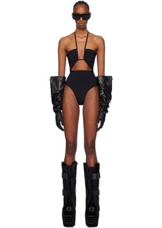 Rick Owens Black Prong Swimsuit