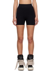 Rick Owens Black Seamless Shorts