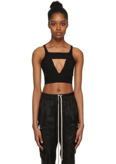 Rick Owens Black Sling Bra Tank Top