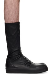 Rick Owens Black Sock Sneakers