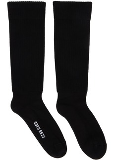 Rick Owens Black Thick Socks