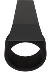 Rick Owens Black Trunk Ring