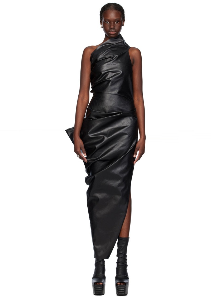 Rick Owens Black Walrus Maxi Dress