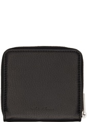 Rick Owens Black Zipped Wallet