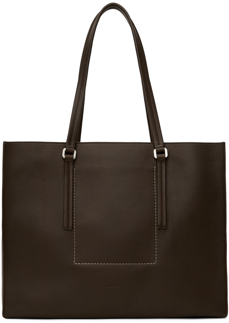 Rick Owens Brown Porterville Edith Tote