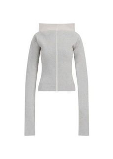RICK OWENS  COWL PULLOVER SWEATER