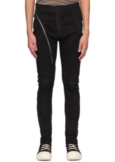 Rick Owens DRKSHDW Black Aircut Jeans