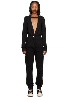 Rick Owens DRKSHDW Black Eclipse Denim Jumpsuit