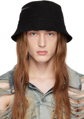 Rick Owens DRKSHDW Black Pocket Gilligan Hat