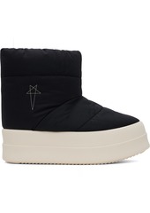 Rick Owens DRKSHDW Black Porterville Mega Bumper Low Lunar Boots