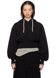 Rick Owens DRKSHDW Black Porterville Tatlin Hoodie