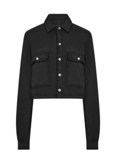 RICK OWENS DRKSHDW DRKSHDW Cropped Outershirt Padded Jacket