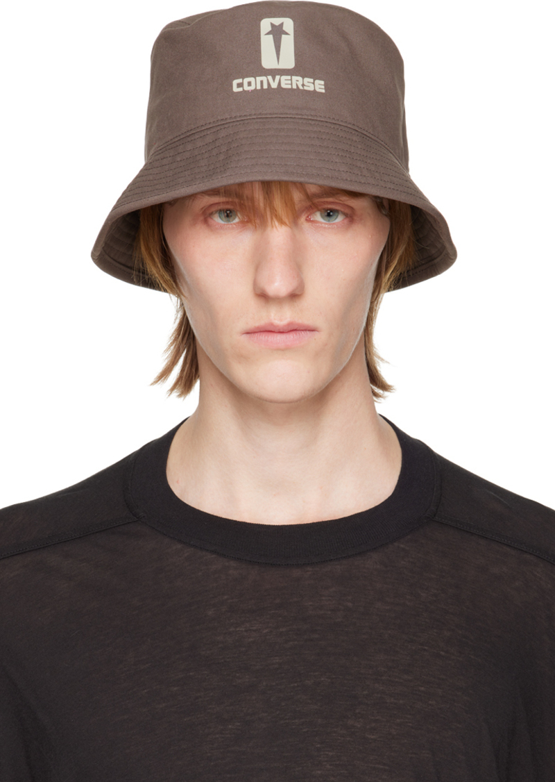 Rick Owens DRKSHDW Gray Converse Edition Bucket Hat