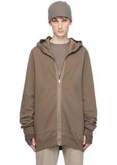 Rick Owens DRKSHDW Gray Jumbo Hoodie