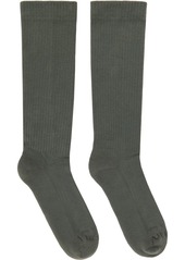 Rick Owens DRKSHDW Gray Luxor Socks