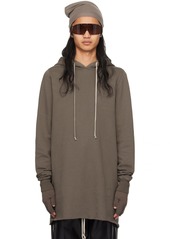 Rick Owens DRKSHDW Gray Pullover Hoodie