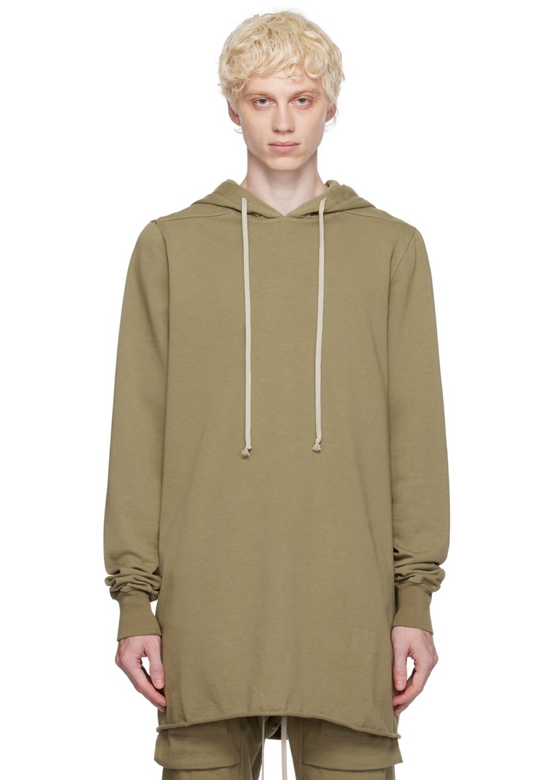 Rick Owens DRKSHDW Green Pullover Hoodie