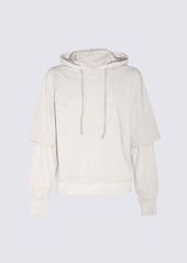 RICK OWENS DRKSHDW GREY COTTON SWEATSHIRT