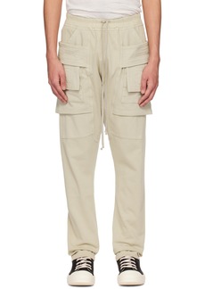 Rick Owens DRKSHDW Off-White Creatch Cargo Pants