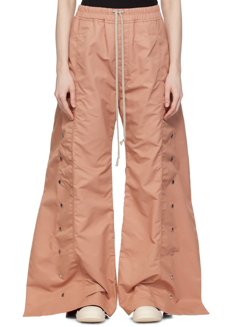 Rick Owens DRKSHDW Pink Babel Pusher Track Pants