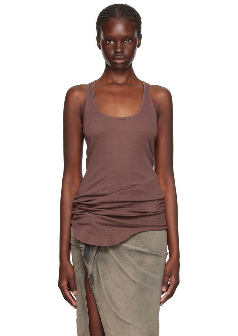 Rick Owens DRKSHDW Purple Basic Tank Top