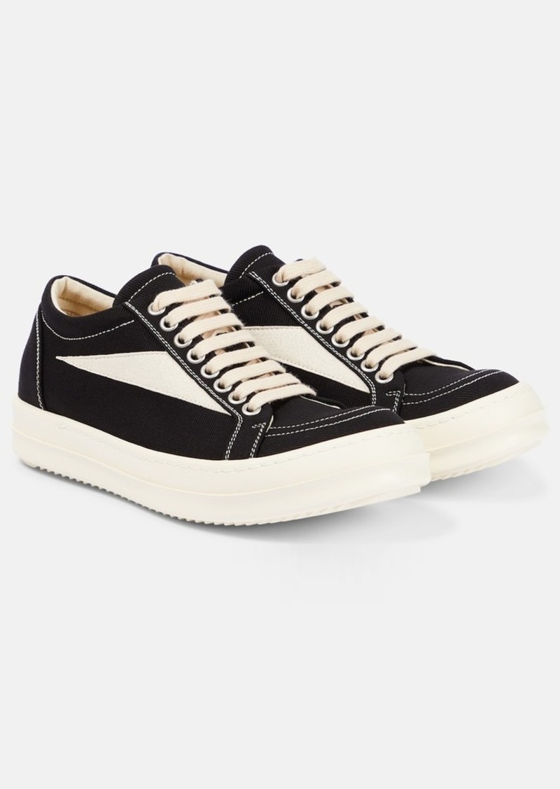 Rick Owens DRKSHDW Vintage denim sneakers