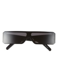 Rick Owens Gethshades Rectangular Shield Sunglasses