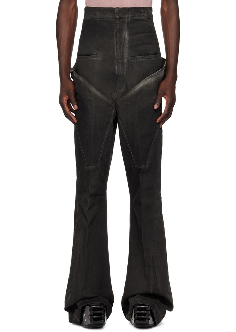 Rick Owens Gray Lido Dirt Bolan Jeans