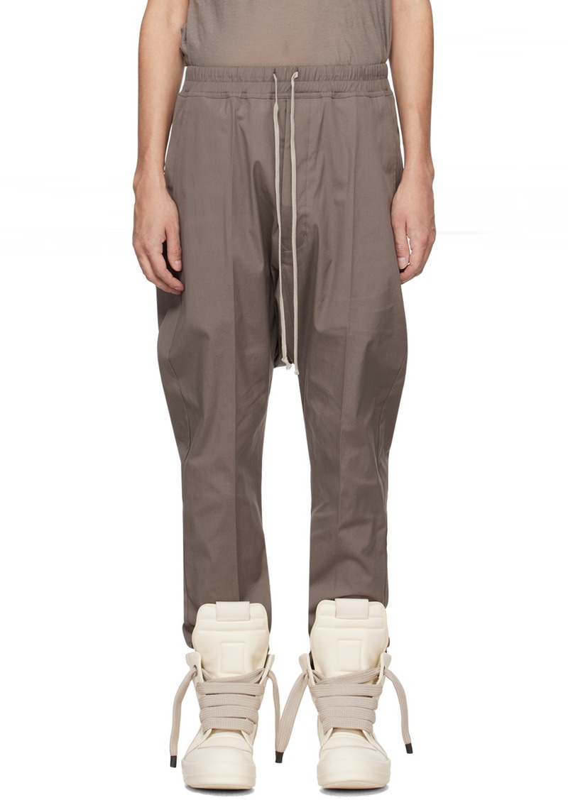 Rick Owens Gray Long Trousers